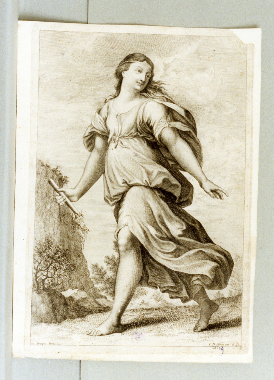 figura femminile (stampa) di Wagner Joseph (sec. XVIII)