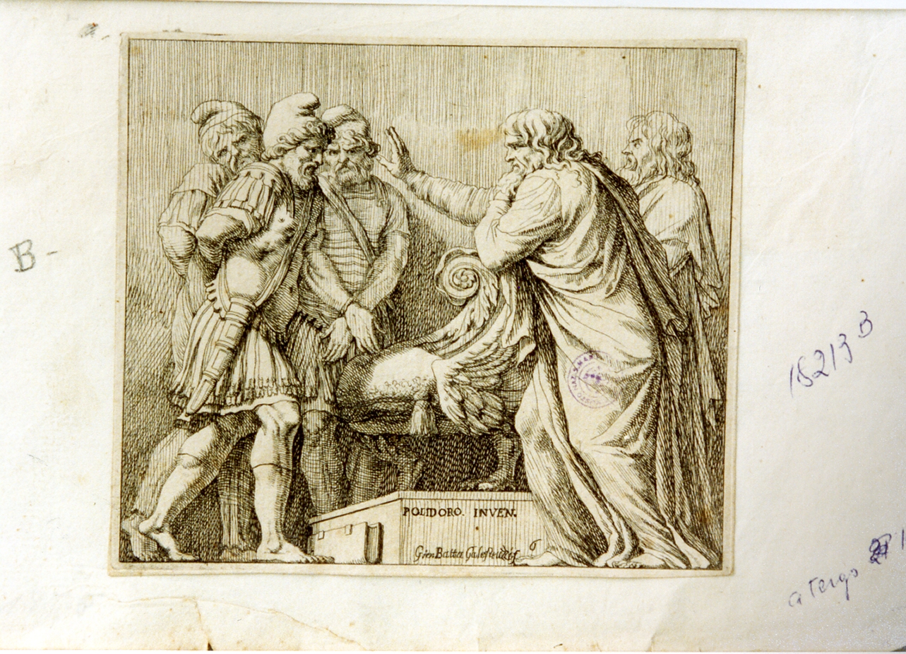 storia di Niobe (stampa) di Galestruzzi Giovan Battista (sec. XVII)