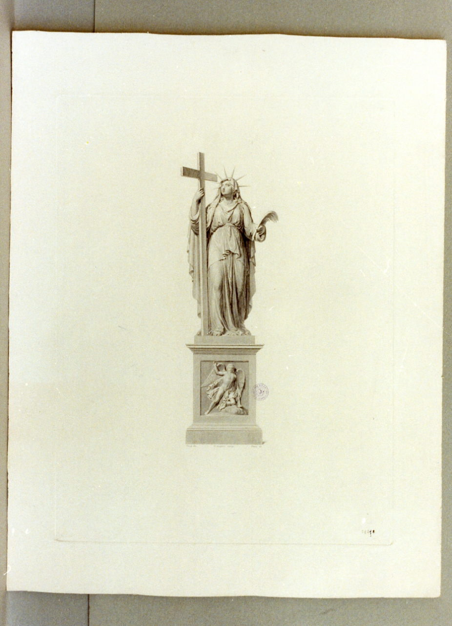 Fede (stampa) di Angelini Tito, Pisante Francesco (sec. XIX)