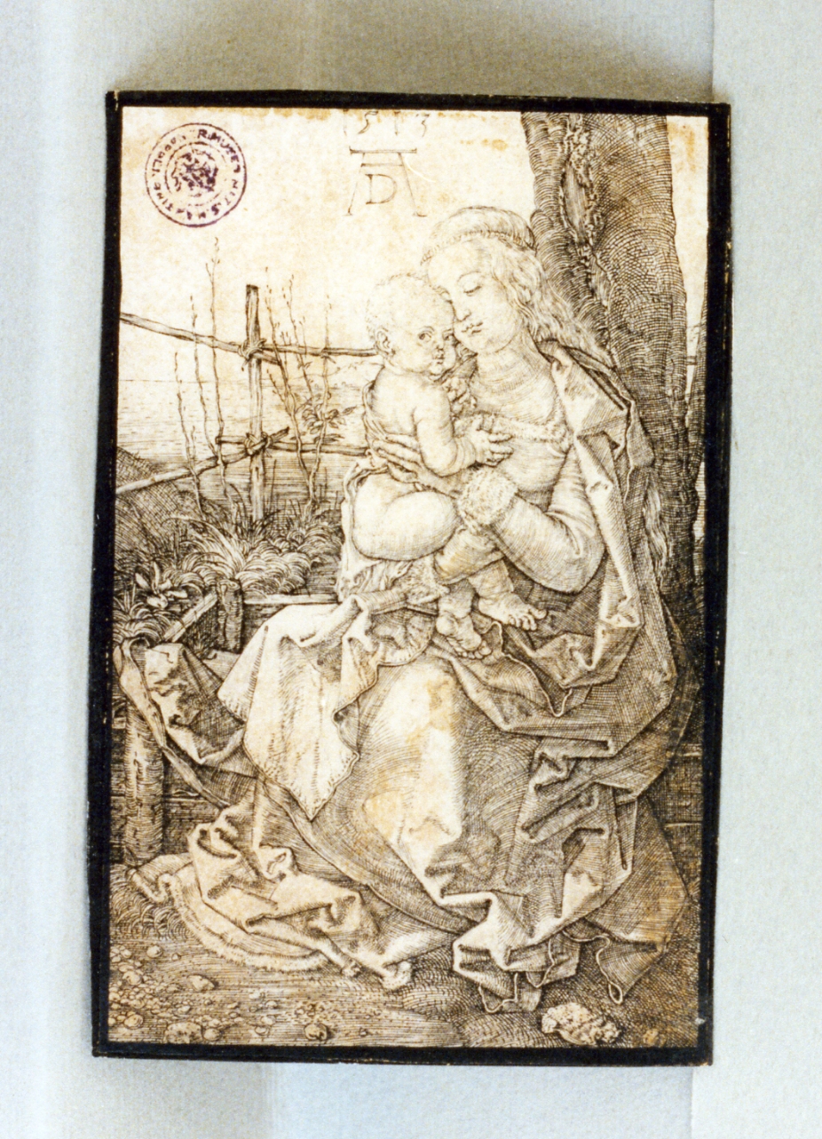 Madonna con Bambino (stampa) di Durer Albrecht (sec. XVI)