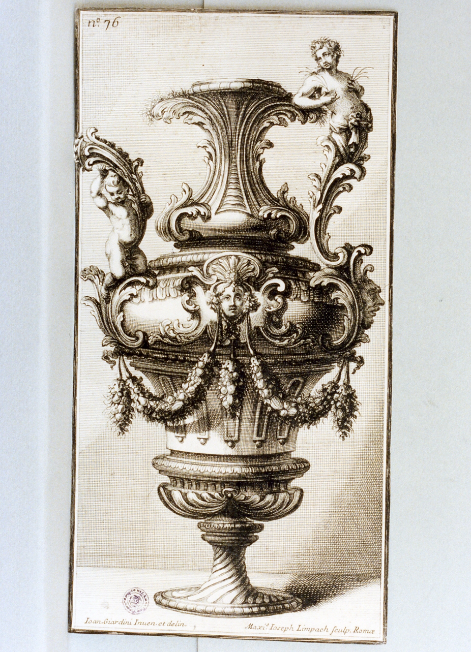 vaso (stampa) di Giardini Giovanni (sec. XVIII)