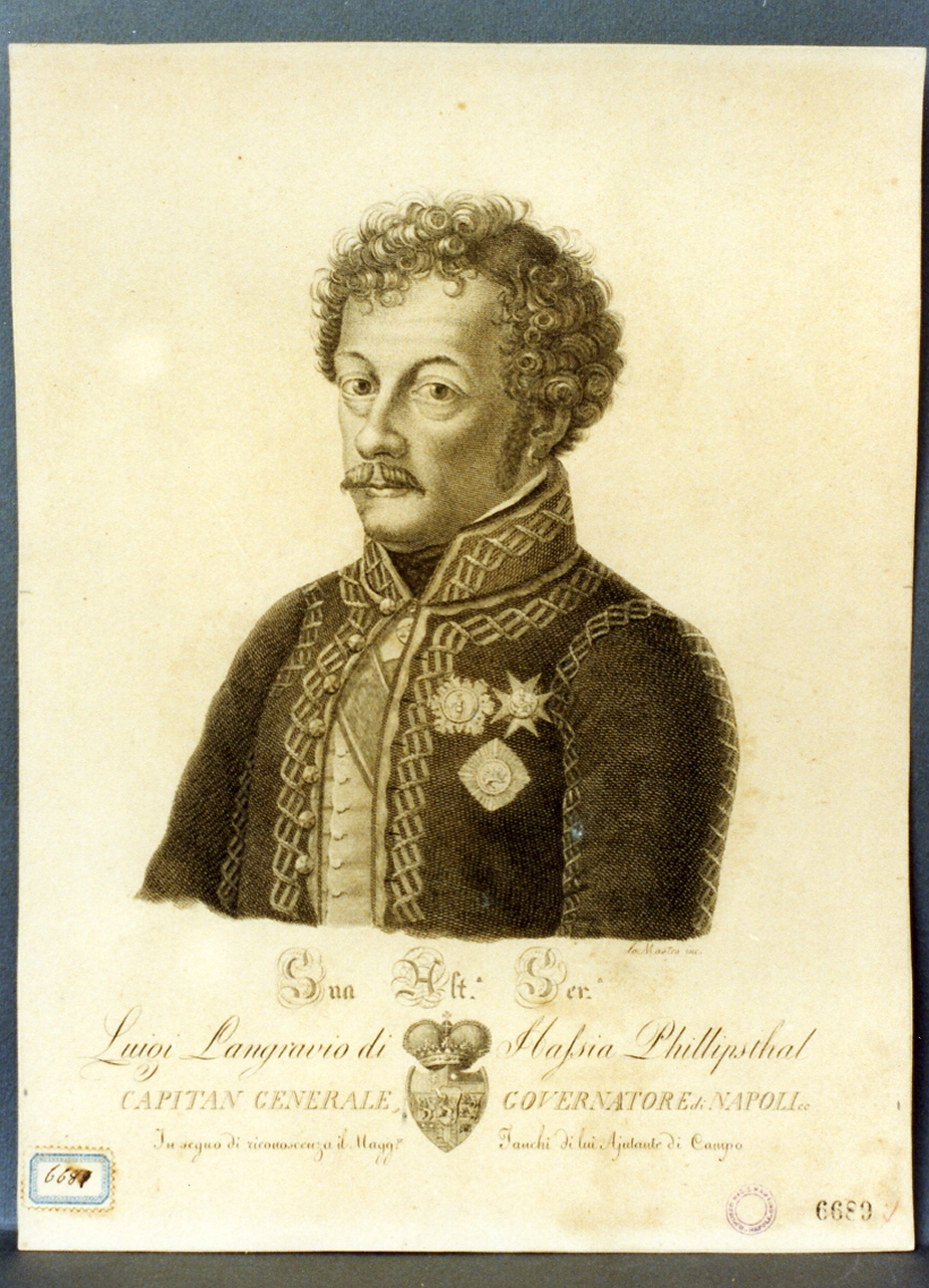 ritratto d'uomo (stampa) - ambito italiano (sec. XIX)