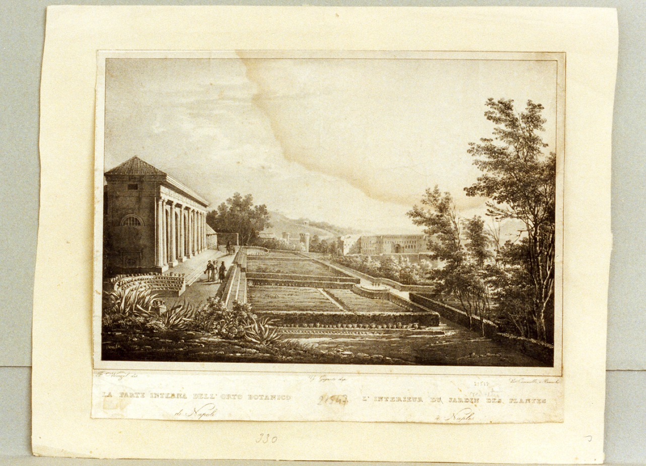 paesaggio (stampa) di Wenzel Francesco, Gigante Giacinto (prima metà sec. XIX)
