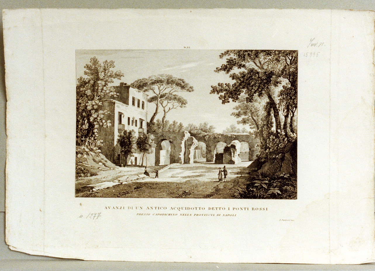 paesaggio (stampa) di Parboni Achille (prima metà sec. XIX)