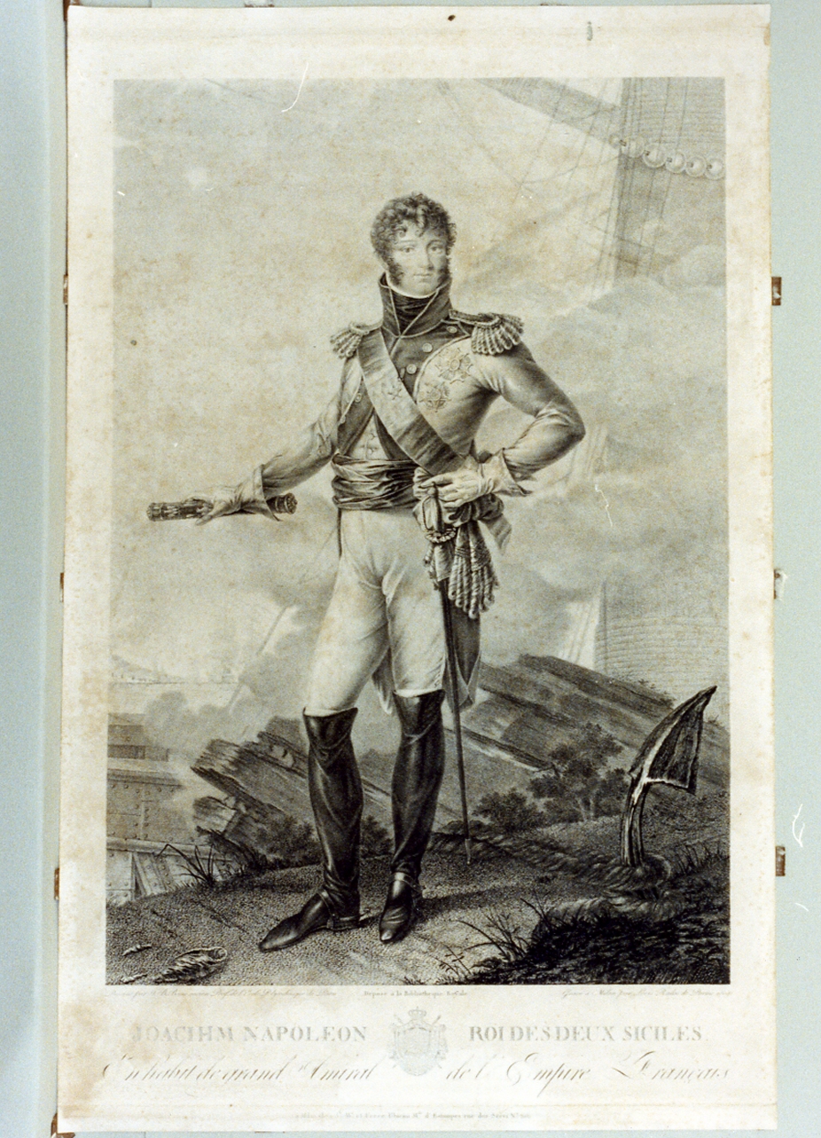 ritratto d'uomo (stampa) di Rados Luigi (sec. XIX)