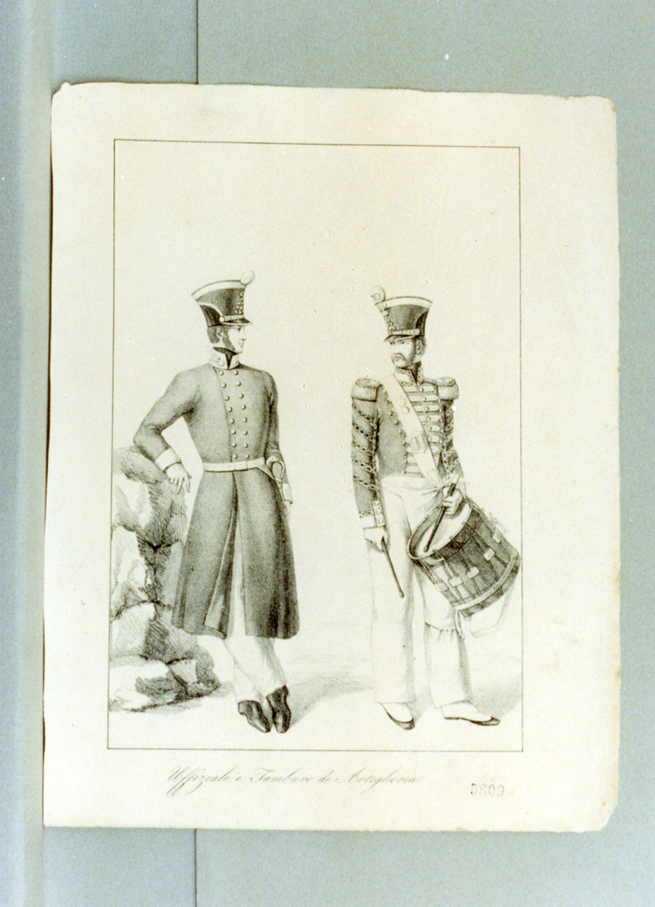 figure maschili (stampa) - ambito italiano (sec. XIX)