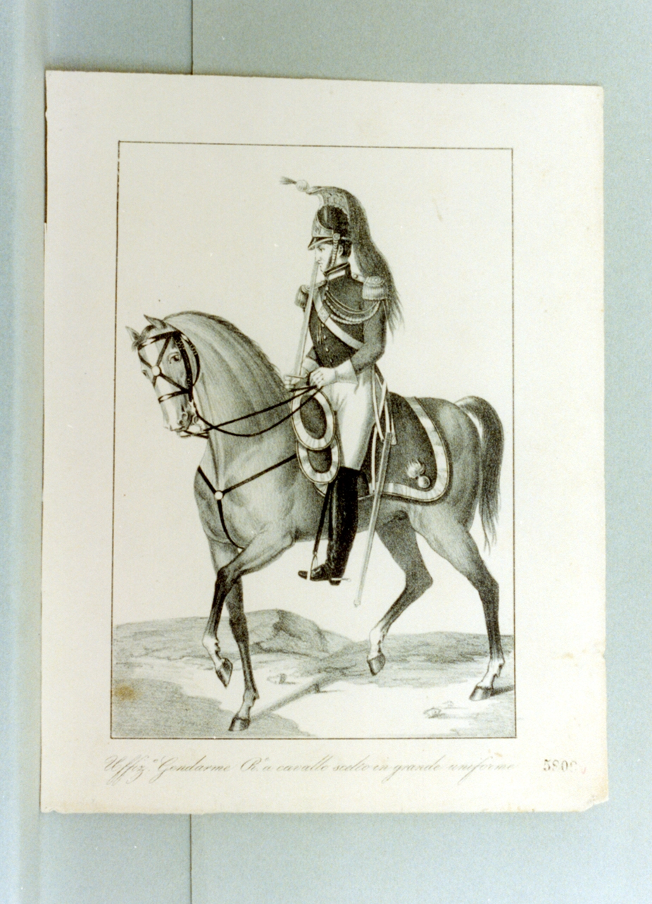 figura maschile (stampa) - ambito italiano (sec. XIX)