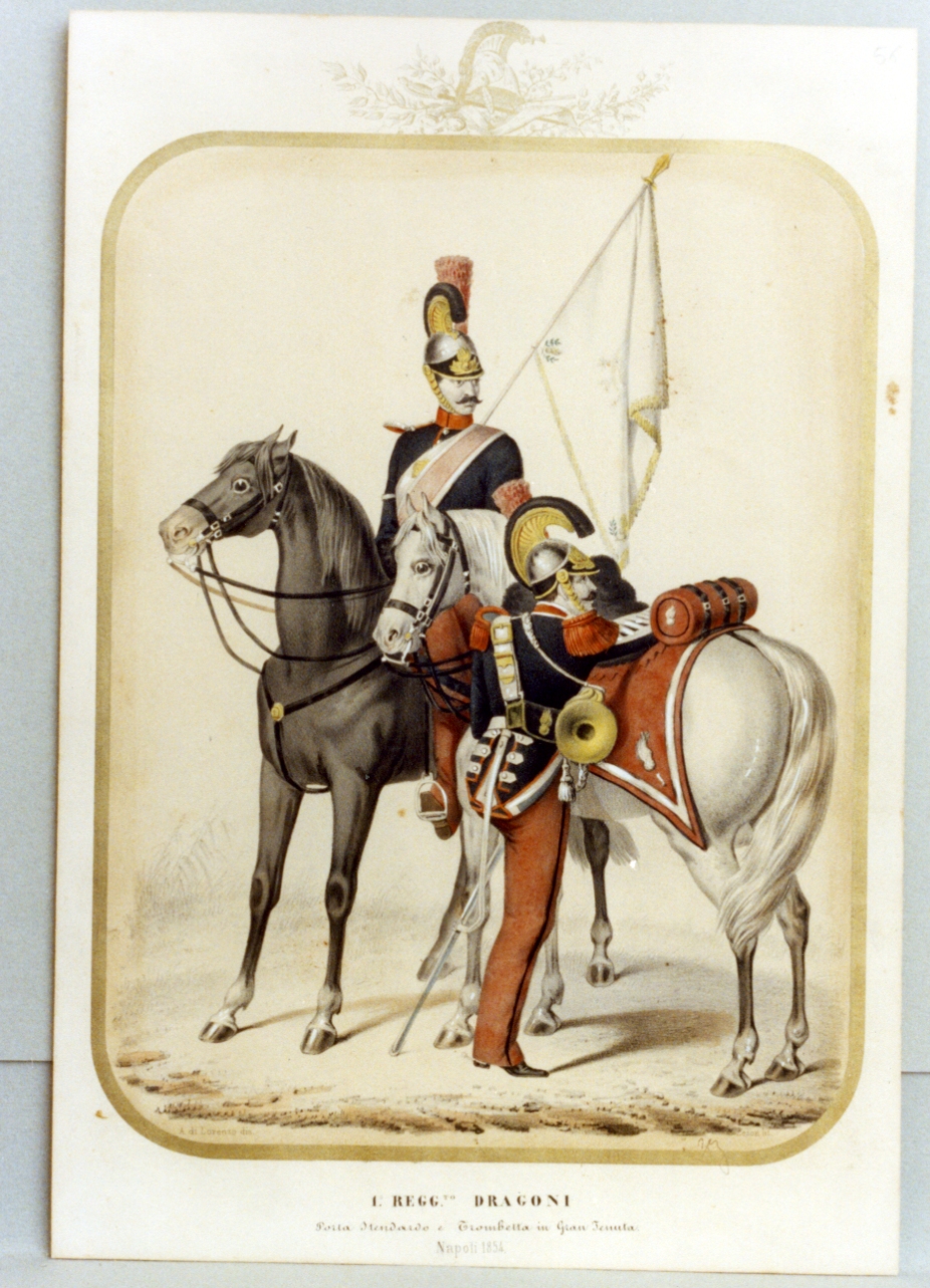 figure maschili (stampa a colori) di Zezon Antonio (sec. XIX)