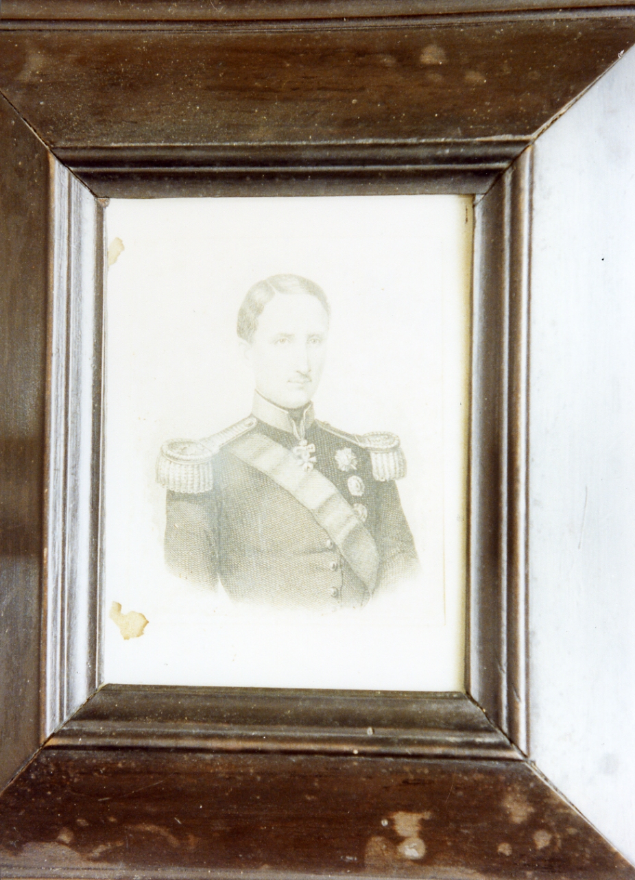 ritratto di Francesco II di Borbone (stampa) di Mayer Carl (sec. XIX)