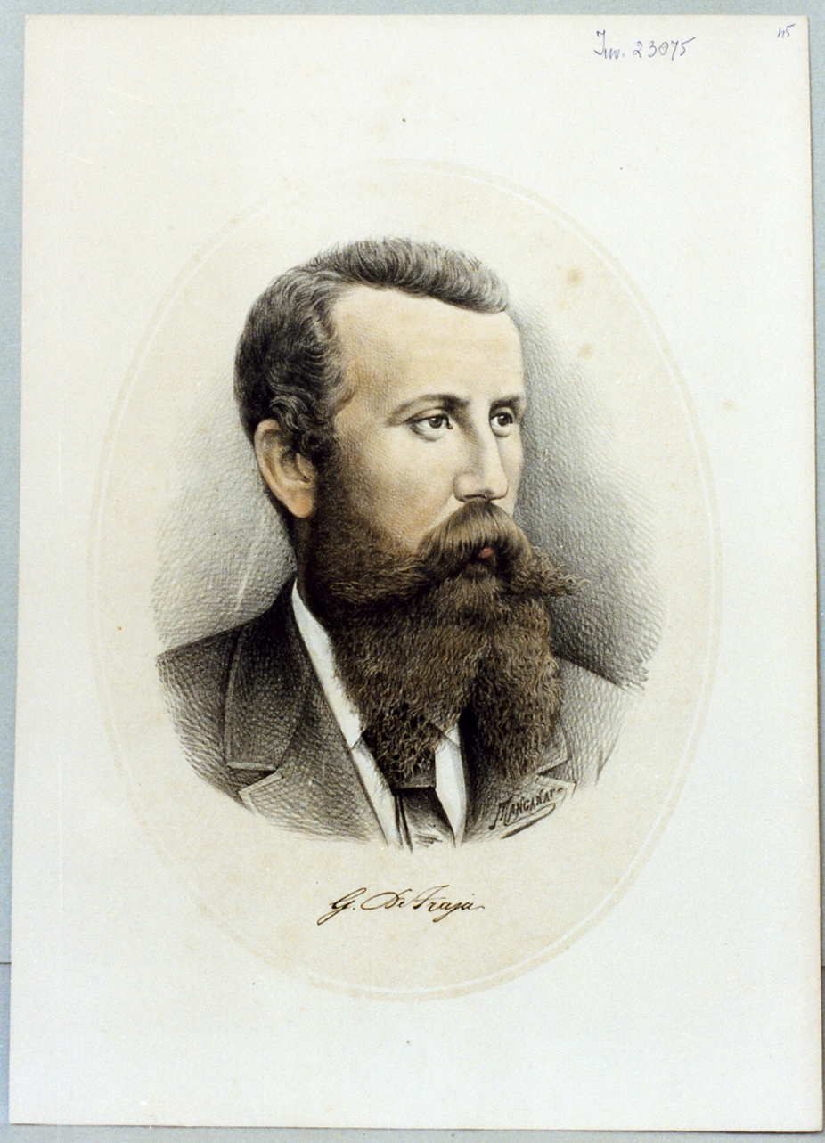 ritratto di Giovanni de Fraja Frangipane (stampa) di Manganaro Antonio (sec. XIX)