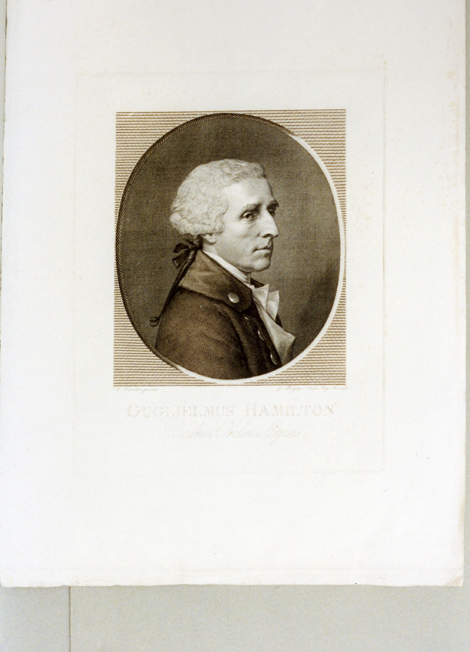 ritratto d'uomo (stampa) di Morghen Guglielmo, Hamilton Hugh Douglas (fine sec. XVIII)