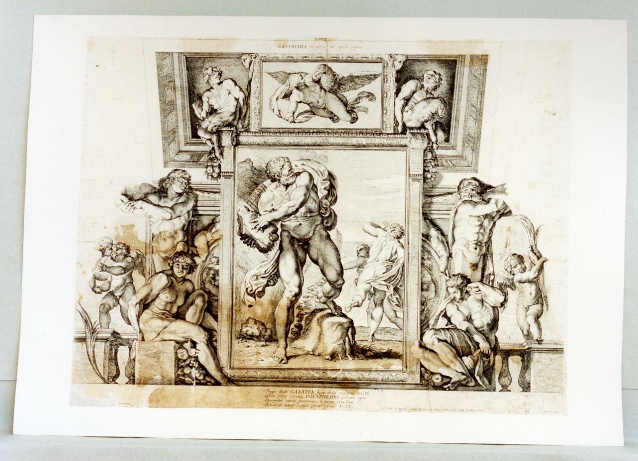 episodi di mitologia (stampa) di Dell'Aquila Pietro (sec. XVII)