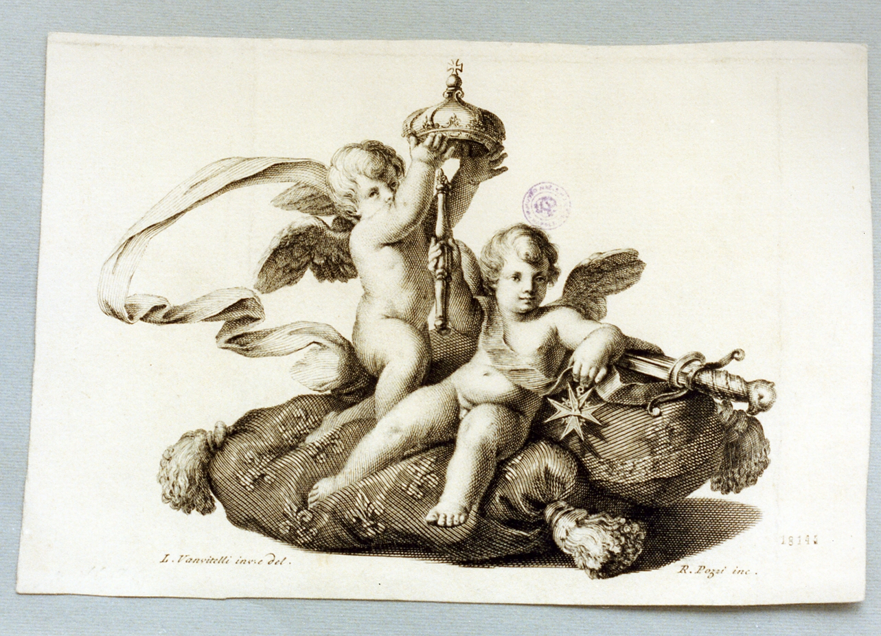 putti (stampa) di Pozzi Rocco (sec. XVIII)