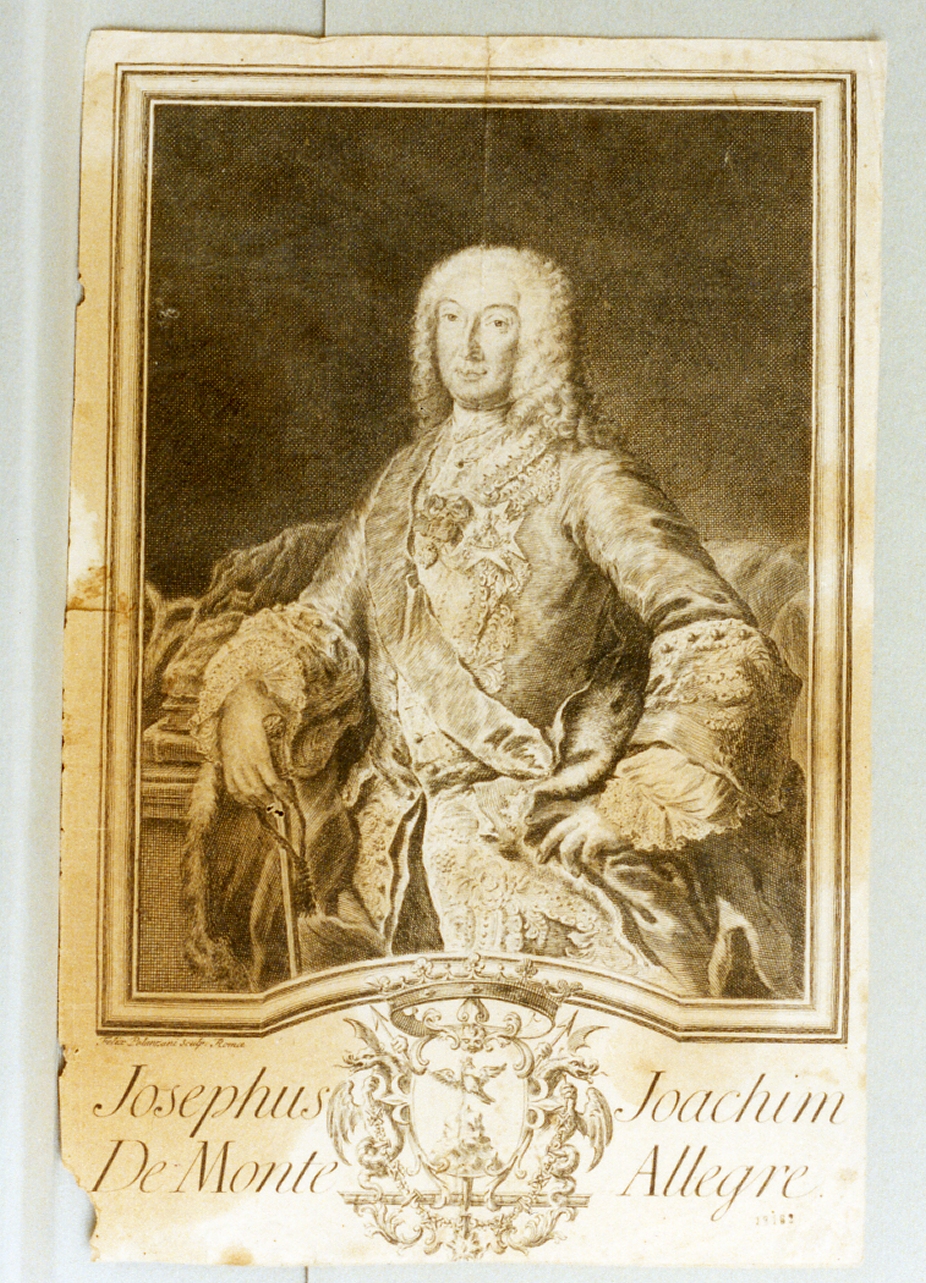 ritratto d'uomo (stampa) di Polanzani Francesco (sec. XVIII)