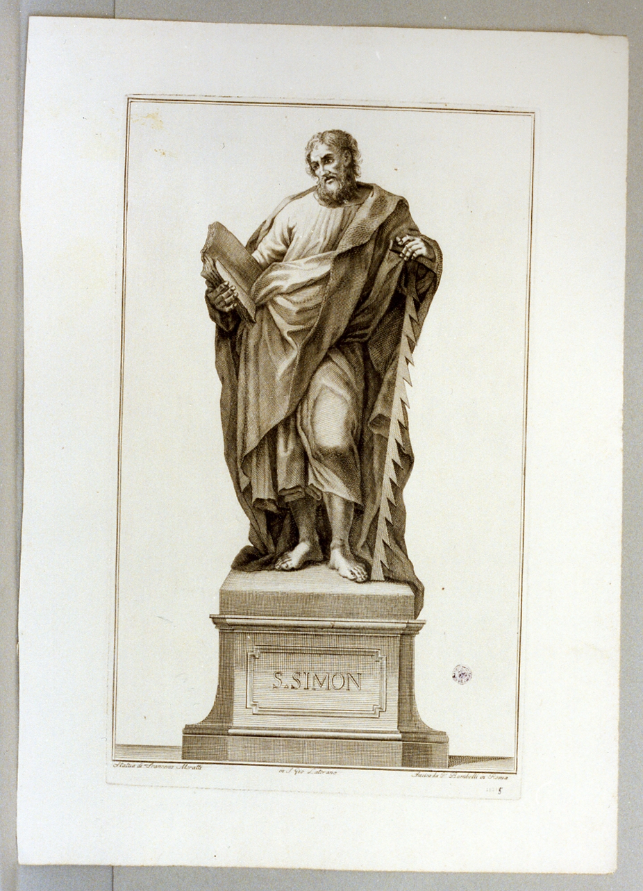 figura maschile (stampa) di Bombelli Pietro Leone (secc. XVIII/ XIX)
