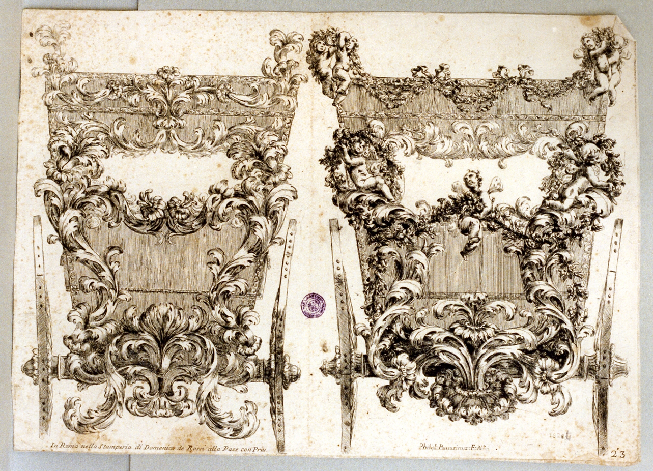 motivi decorativi (stampa) di Passarini Filippo (sec. XVII)