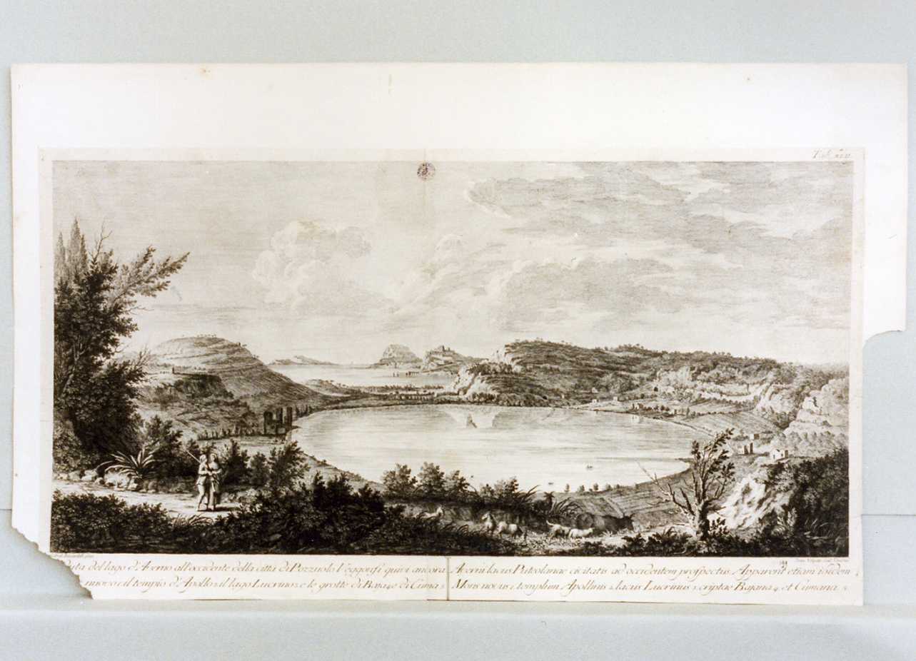 paesaggio (stampa) di Volpato Giovanni, Ricciardelli Gabriele (secc. XVIII/ XIX)