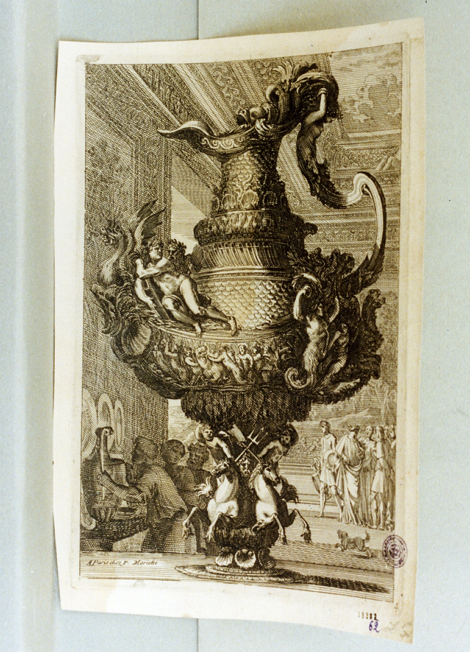 anfora (stampa tagliata) di Lepautre Jean (sec. XVII)