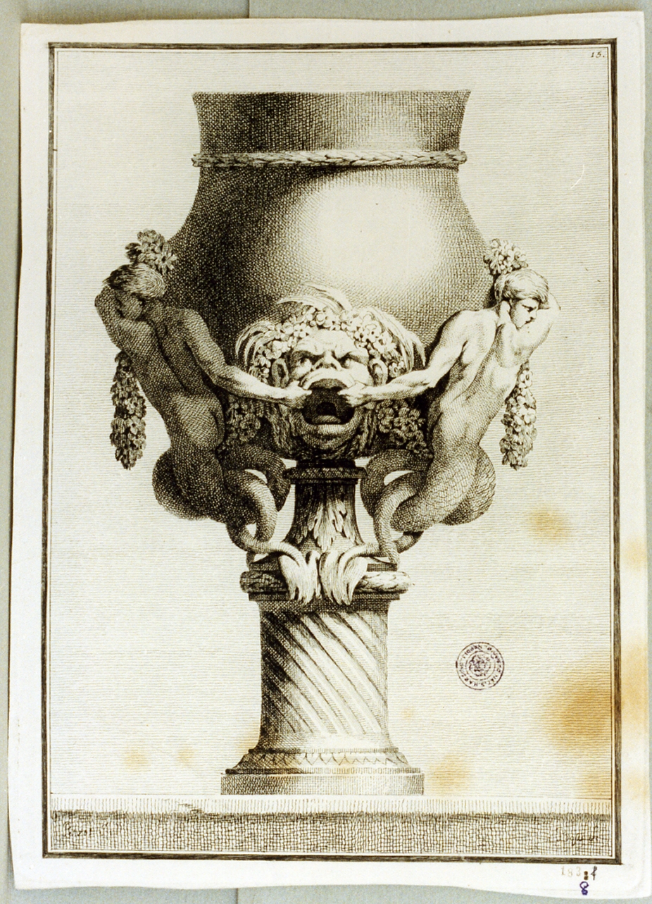 vaso (stampa) di Petitot Ennemond Alexandre, Bossi Benigno (sec. XVIII)