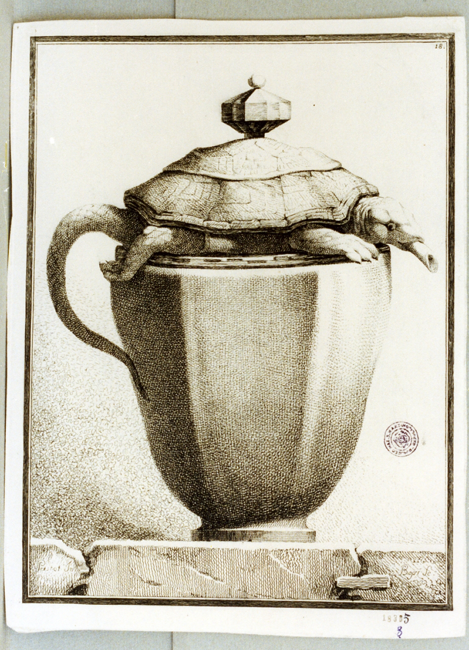 vaso (stampa) di Bossi Benigno, Petitot Ennemond Alexandre (sec. XVIII)