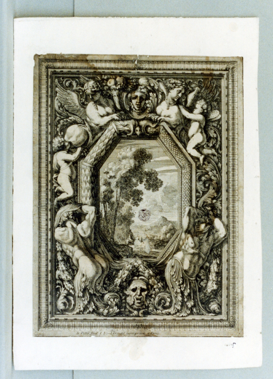 paesaggio (stampa) di Lepautre Jean (sec. XVII)