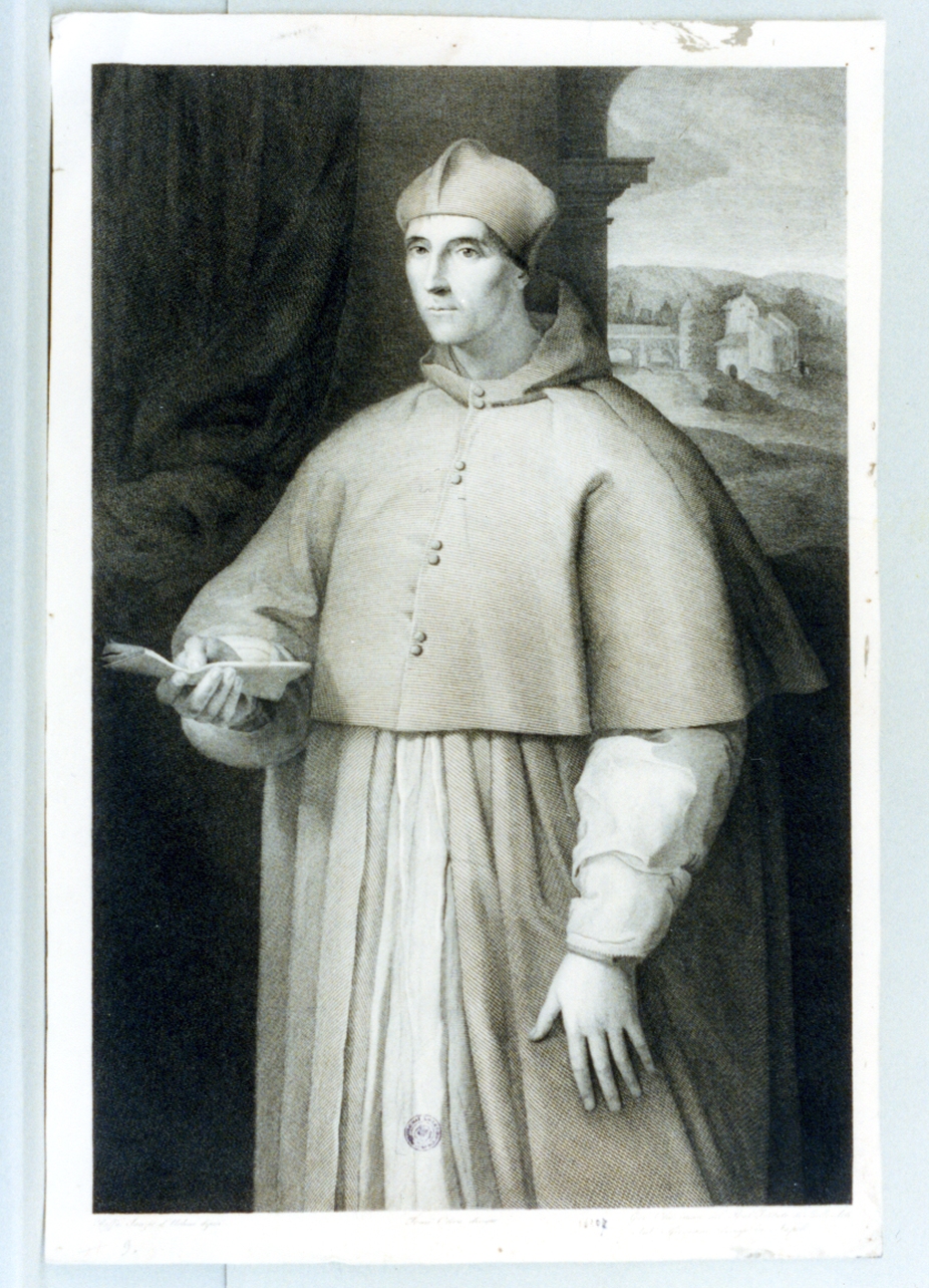 figura maschile (stampa) di Oliva Francesco, Ricciani Antonio (secc. XVII/ XVIII)