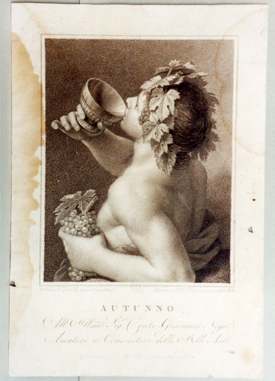 autunno (stampa) di Tofanelli Stefano, Folo Giovanni (secc. XVIII/ XIX)