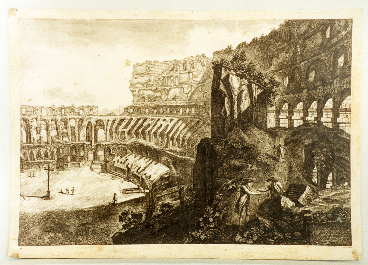 veduta di Roma (stampa) di Piranesi Francesco (sec. XVIII)