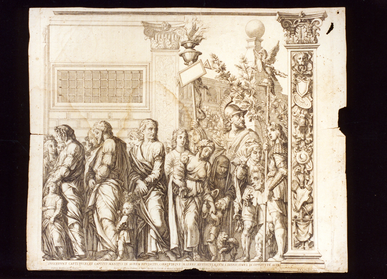 trionfo di Cesare (stampa) di Van Audenaerde Robert (secc. XVII/ XVIII)