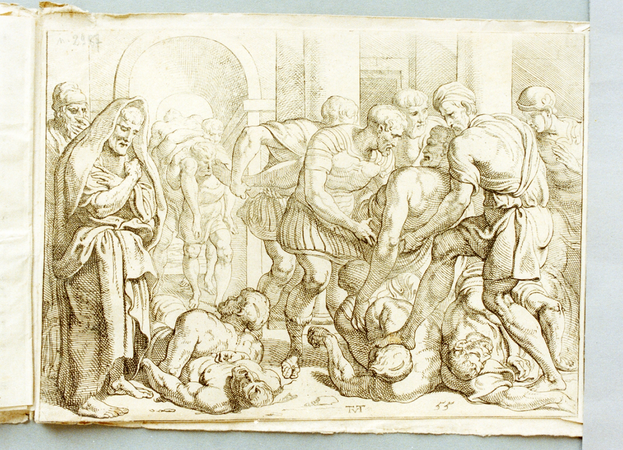 episodio della vita di Ulisse (stampa) di Van Thulden Theodoor (sec. XVII)