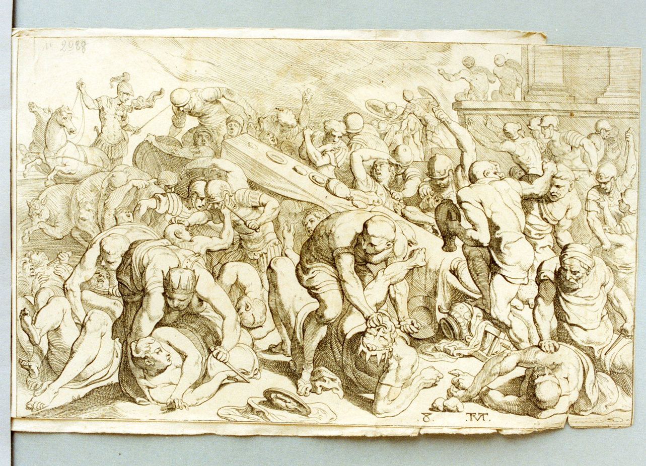 episodio della vita di Ulisse (stampa) di Van Thulden Theodoor, Primaticcio Francesco detto Bologna (sec. XVII)