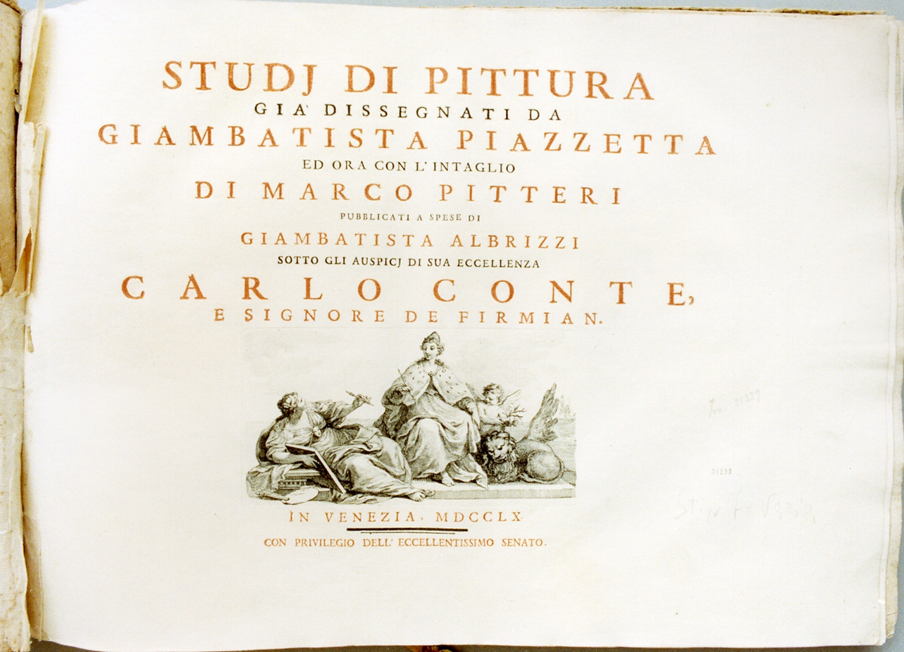 figure allegoriche femminili (stampa) di Pitteri Marco Alvise (sec. XVIII)