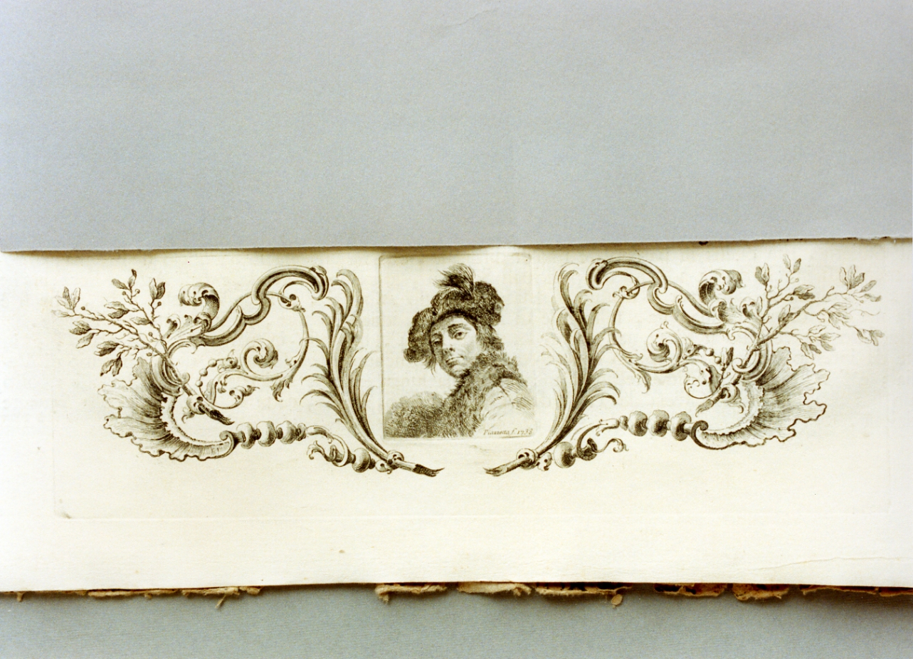 motivi decorativi vegetali (stampa) di Pitteri Marco Alvise (sec. XVIII)