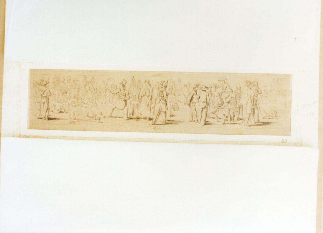 scena popolare (stampa) di Lindstrom Karl Johan (sec. XIX)