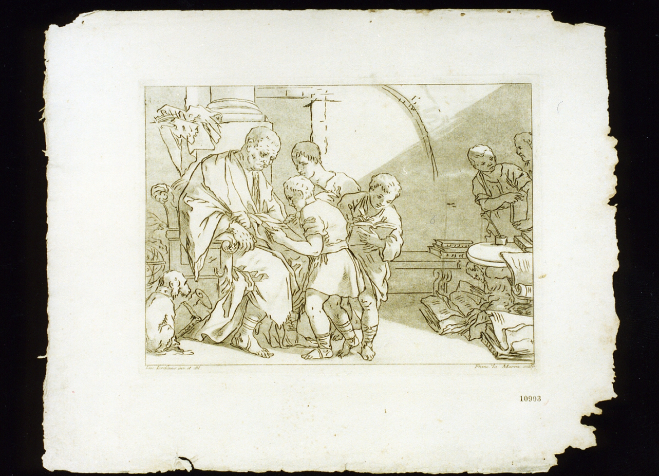 Dionigi di Siracusa (stampa) di La Marra Francesco (sec. XVIII)