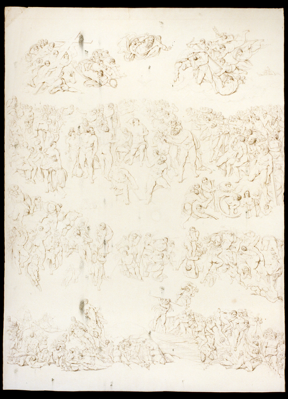 Giudizio Universale (stampa) - ambito italiano (ultimo quarto sec. XIX)