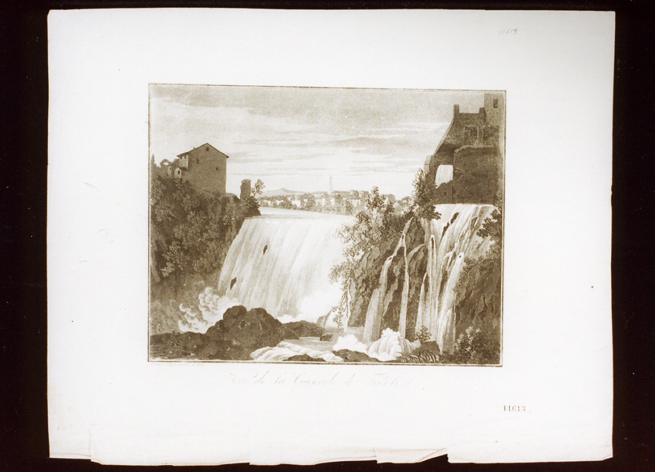 paesaggio (stampa) - ambito francese (sec. XIX)