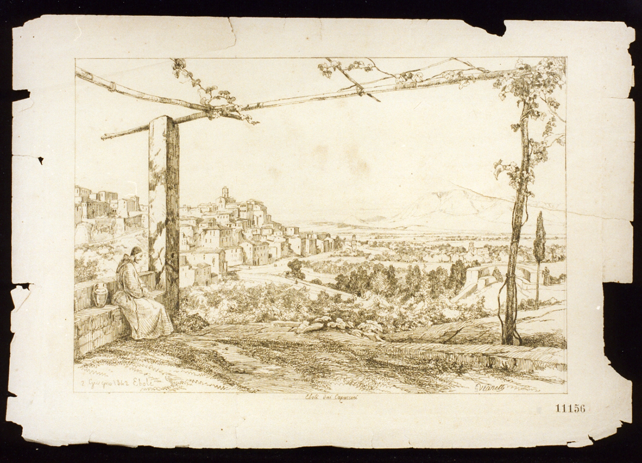 paesaggio (stampa) di Vianelli Achille (sec. XIX)