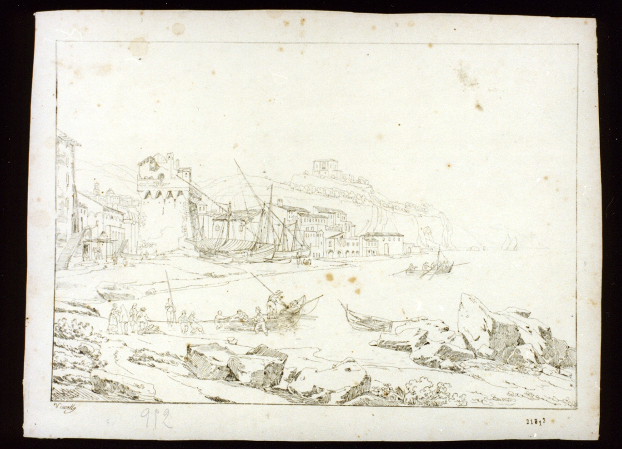 veduta di città (stampa) di Vianelli Achille (metà sec. XIX)