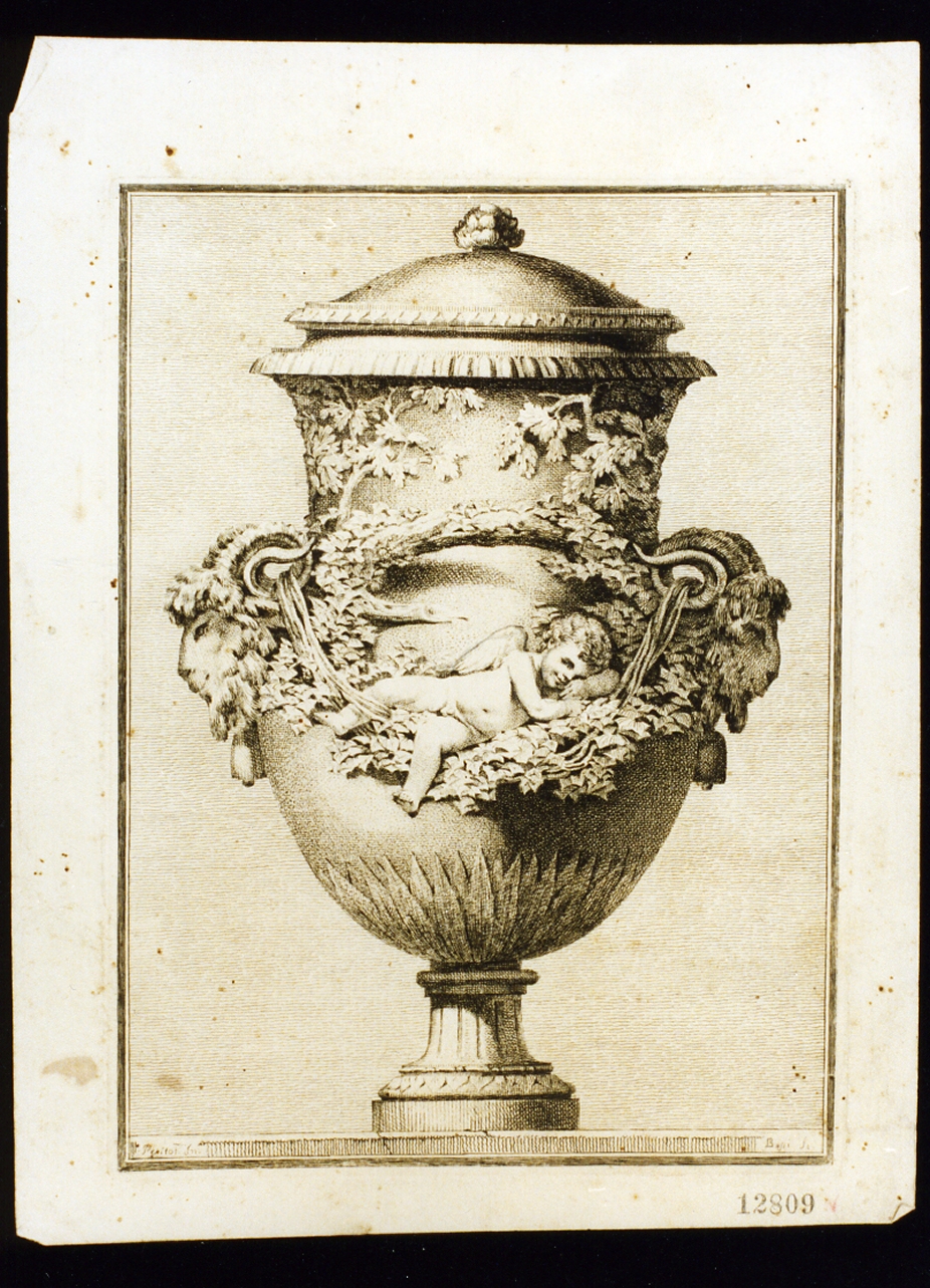 vaso (stampa) di Bossi Benigno (sec. XVIII)