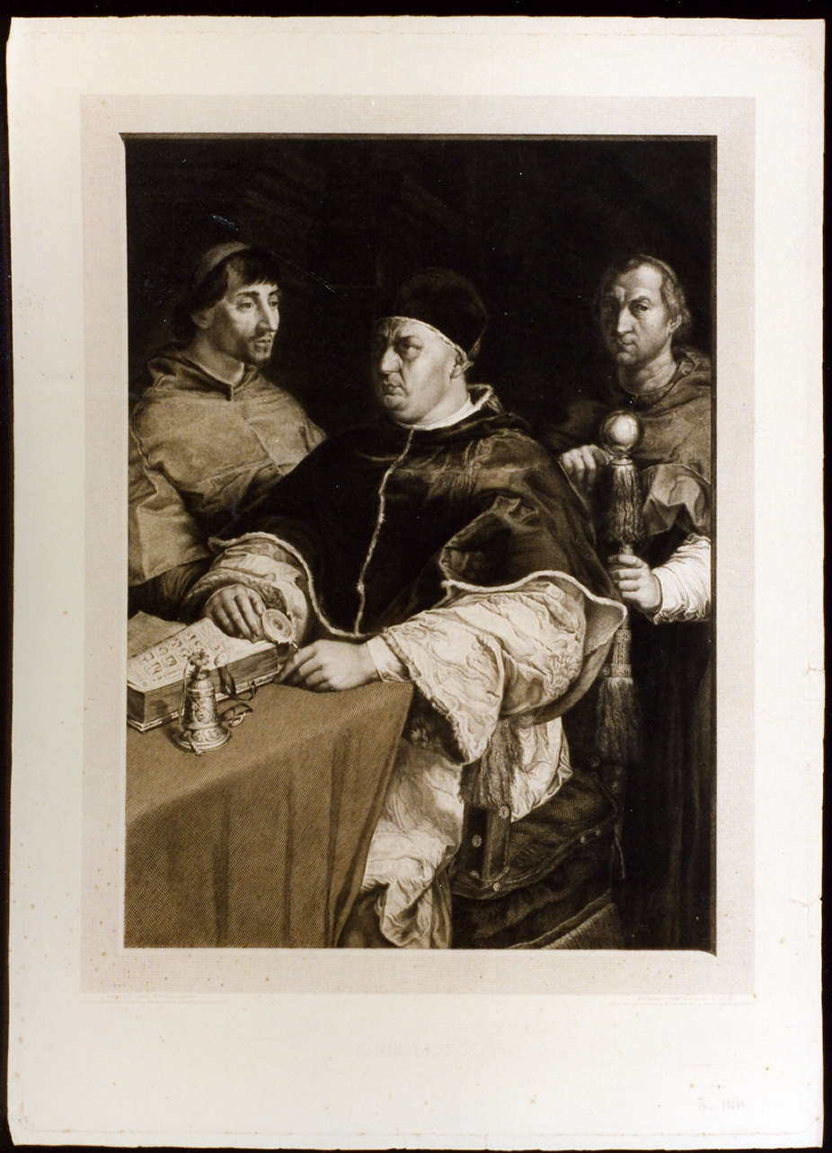 ritratto d'uomo (stampa) di Pisante Francesco (sec. XIX)