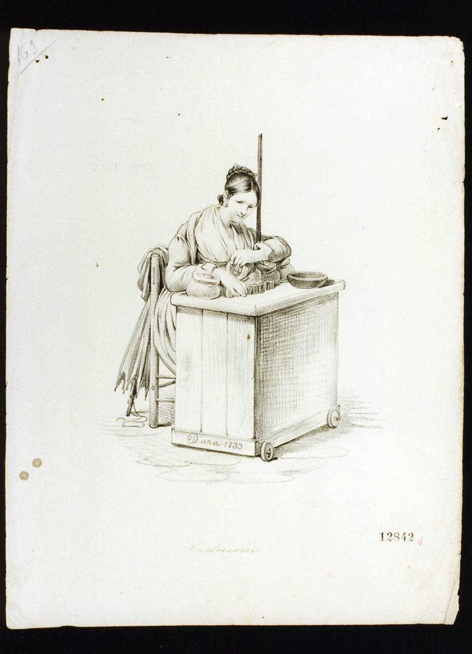 cambia moneta (stampa) di Dura Gaetano (sec. XIX)