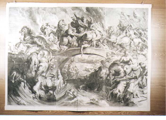 Amazzoni che si preparano alla battaglia (stampa) di Vorsterman Lucas I, Rubens Pieter Paul (sec. XVII)