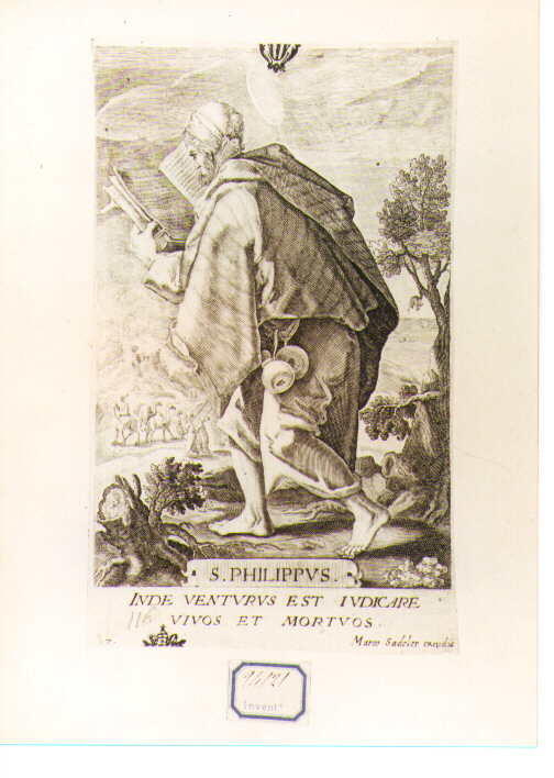 San Filippo (stampa) di Van Winghe Jodocus (CERCHIA), Barra Joannes (CERCHIA) (fine/inizio secc. XVI/ XVII)
