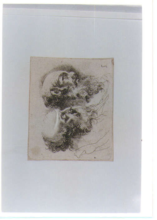 ritratto d'uomo (stampa) di Schonfeld Johann Heinrich (sec. XVII)