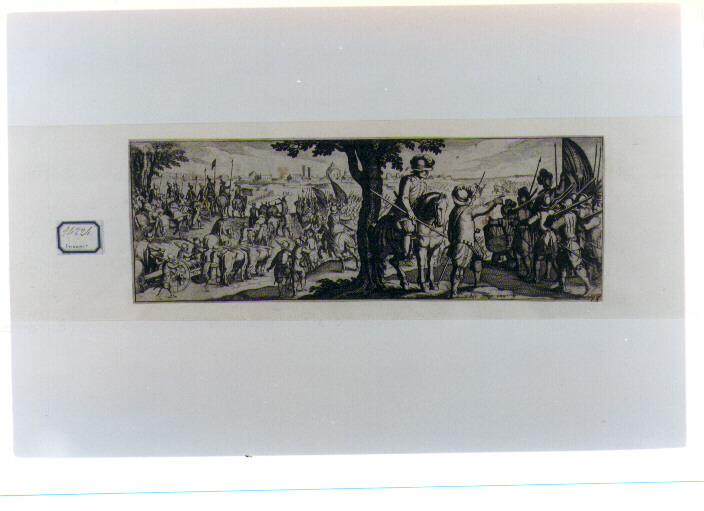 scena di battaglia (stampa) di Tempesta Antonio (fine/inizio secc. XVI/ XVII)