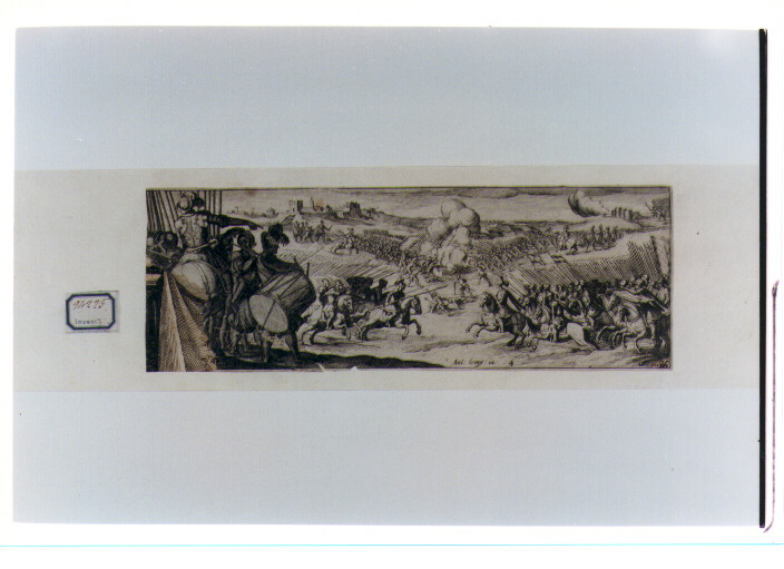 scena di battaglia (stampa) di Tempesta Antonio (CERCHIA) (fine/inizio secc. XVI/ XVII)