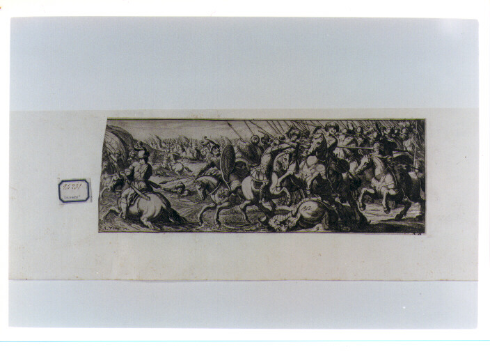 scena di battaglia (stampa) di Tempesta Antonio (CERCHIA) (fine/inizio secc. XVI/ XVII)