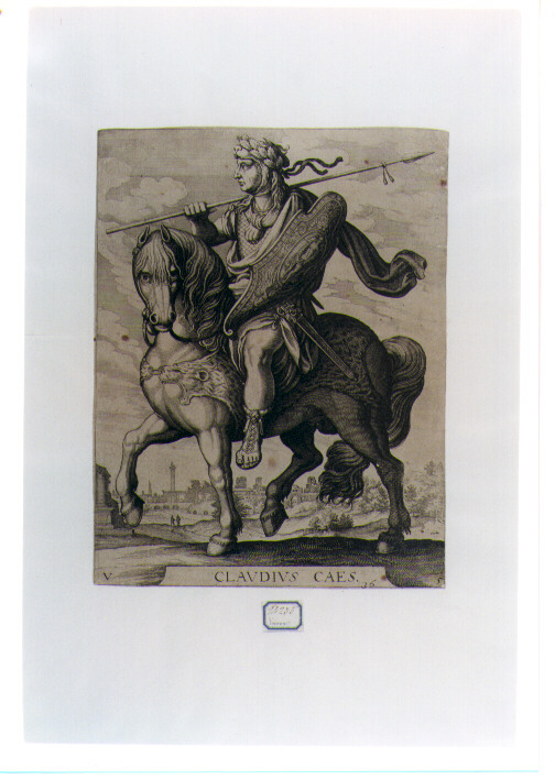 ritratto d'uomo (stampa) di Tempesta Antonio, Merian Matthaus il Vecchio (sec. XVII)