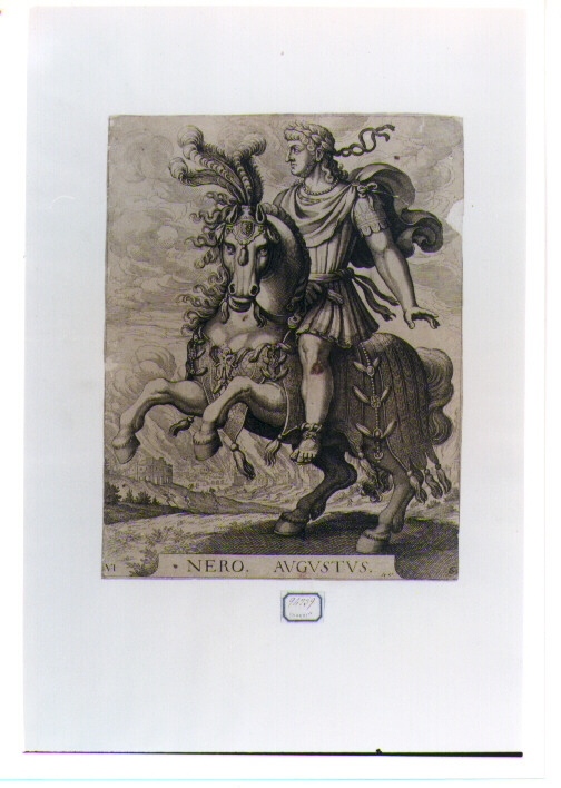 ritratto d'uomo (stampa) di Tempesta Antonio, Merian Matthaus il Vecchio (sec. XVII)
